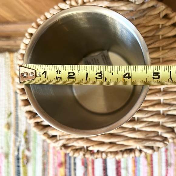 Society6 Stainless Steel Cream Insulated Wine Chiller - Picture 13 of 13